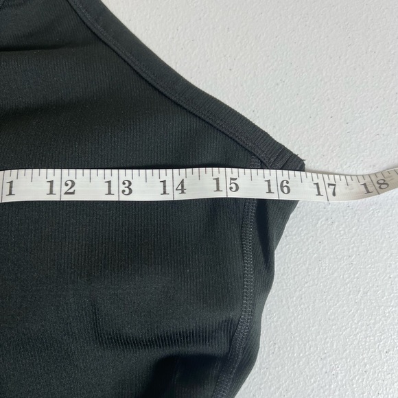 New Prana Becksa Shortie Solid Black Romper M - Picture 5 of 9